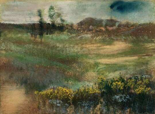 Landscape with Smokestacks